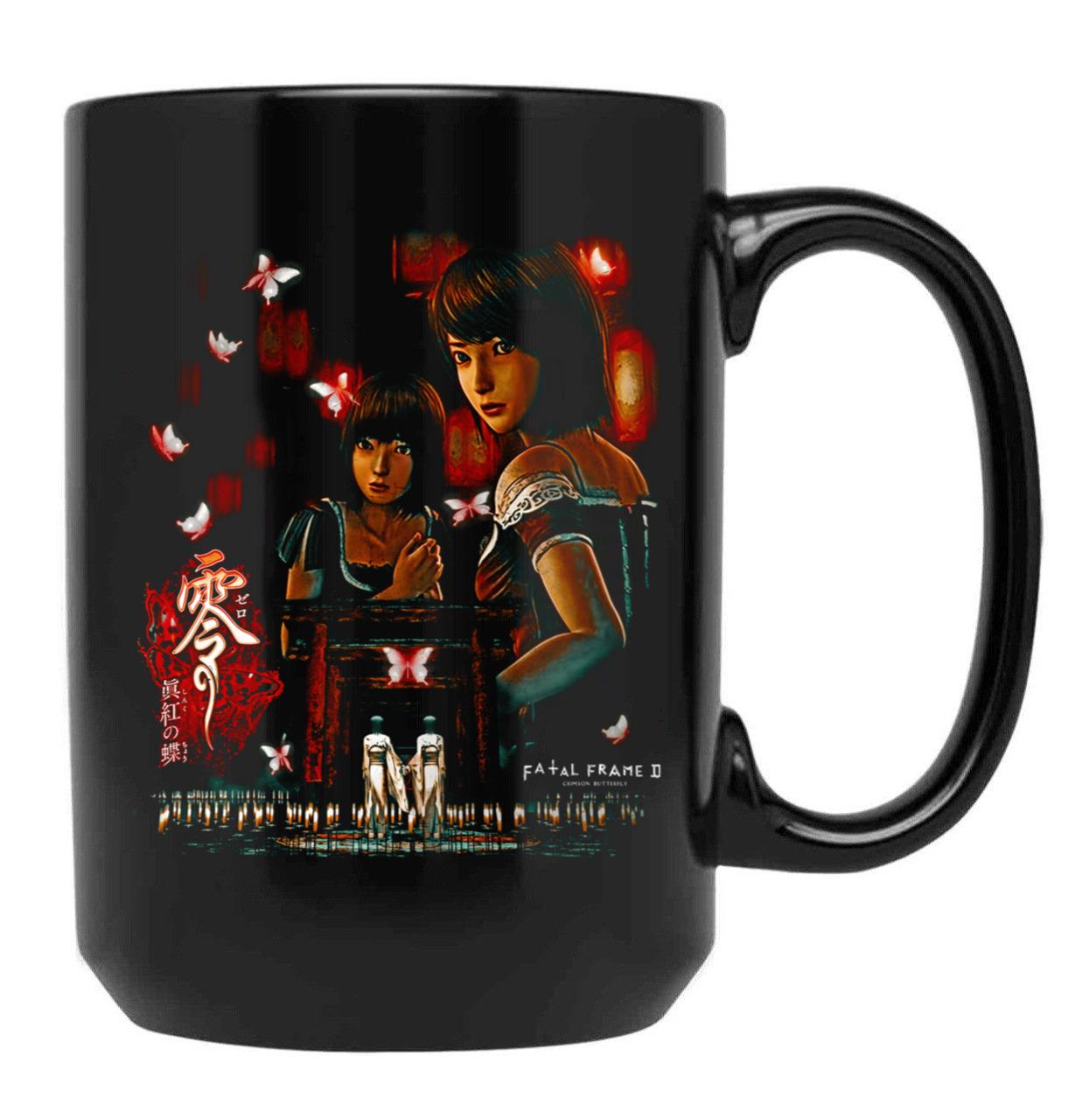 Fatal Frame 2 Black Coffee Mug, Gift Coffee Mug