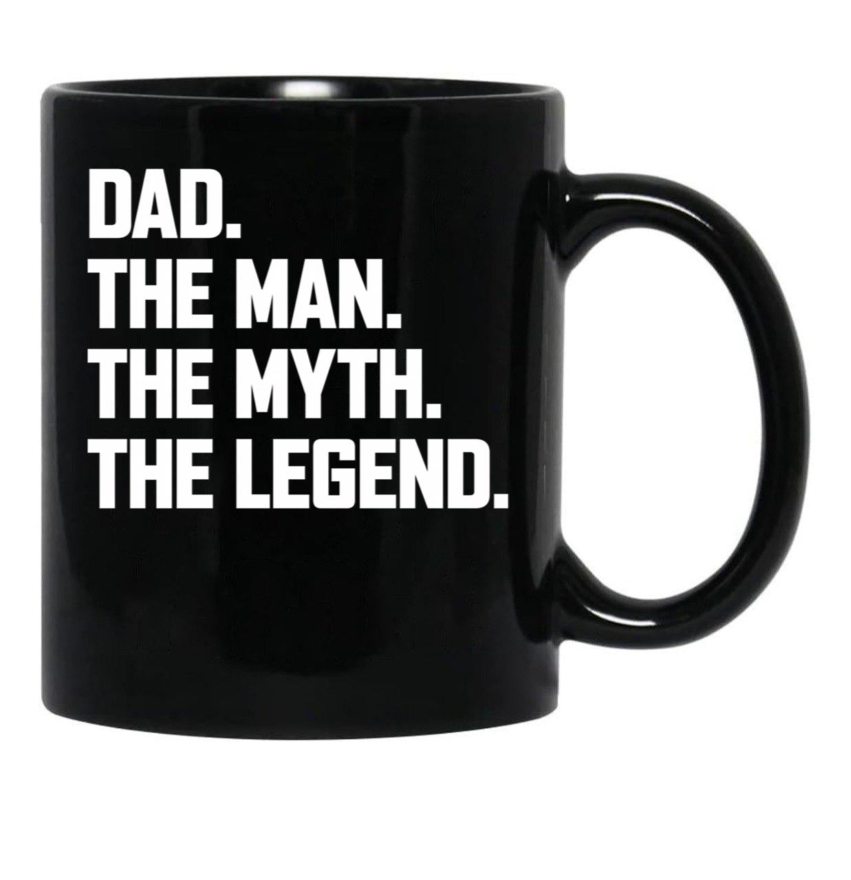 Father Black Coffee Mug, Gift Coffee Mug - Black