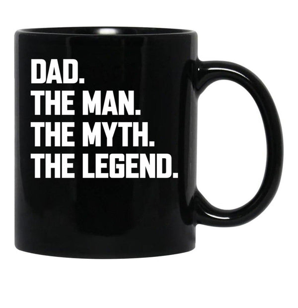 Father Black Coffee Mug, Gift Coffee Mug - Black