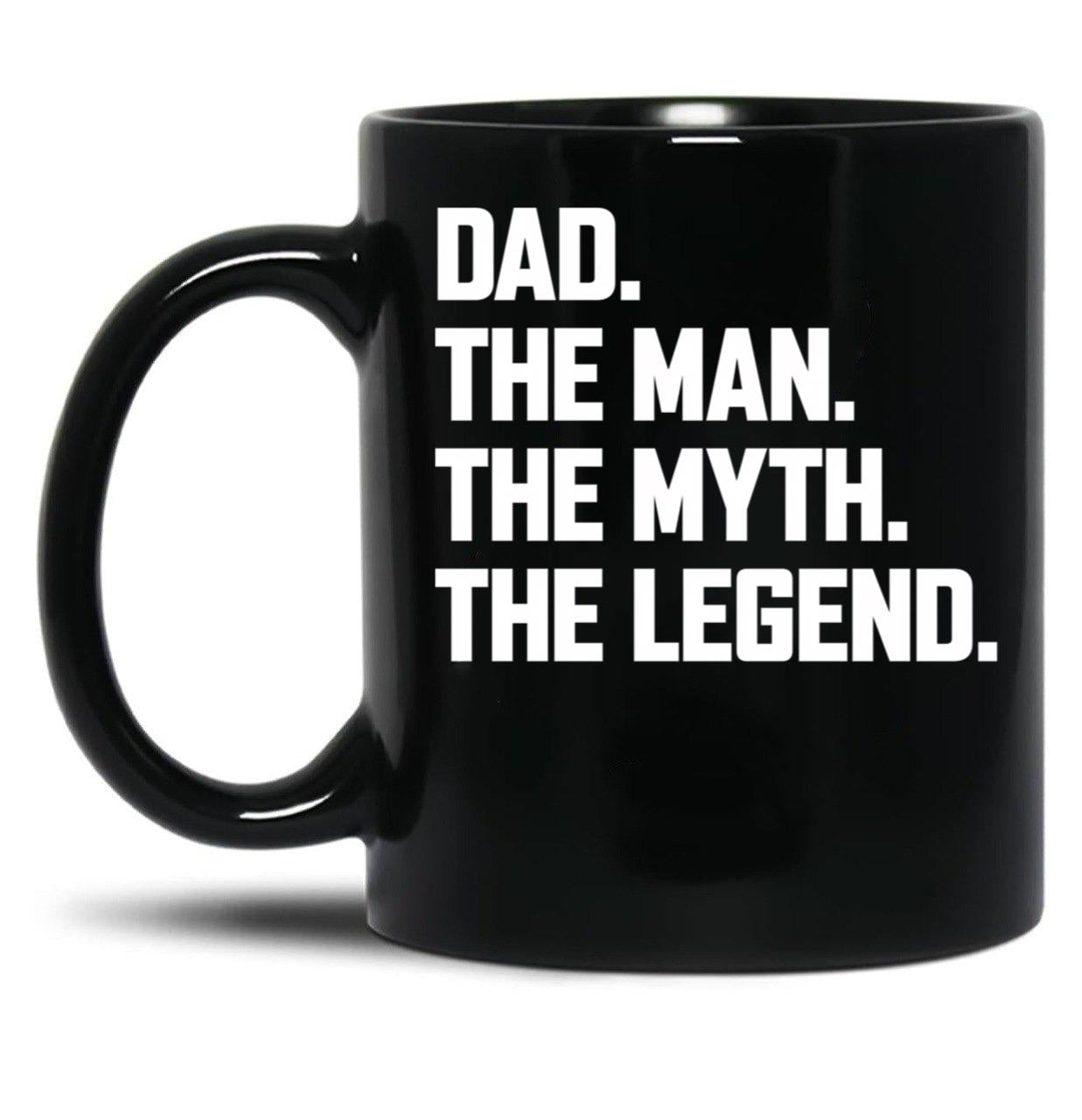 Father Black Coffee Mug, Gift Coffee Mug - Black
