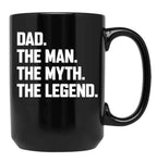 Father Black Coffee Mug, Gift Coffee Mug