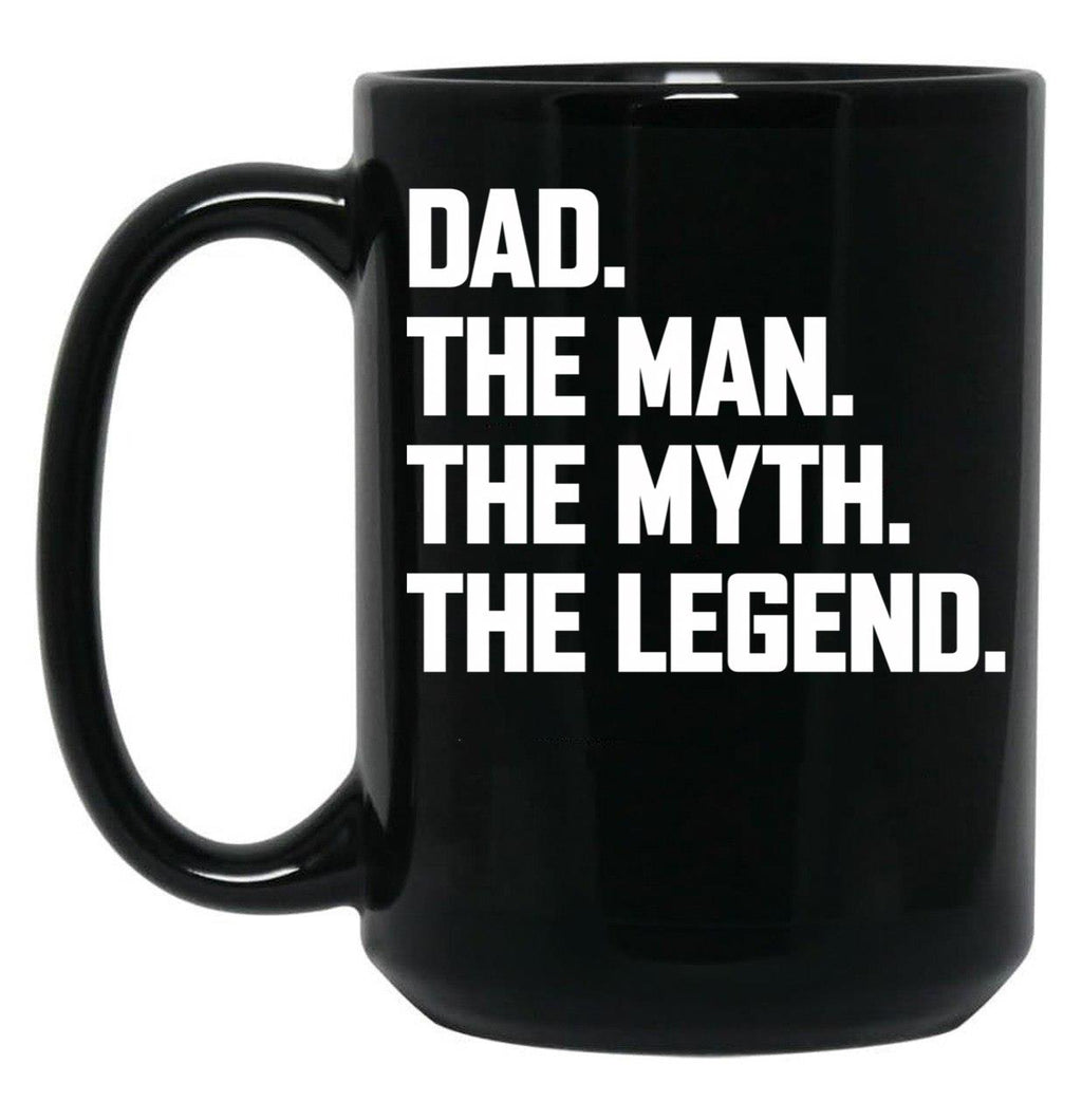 Father Black Coffee Mug, Gift Coffee Mug