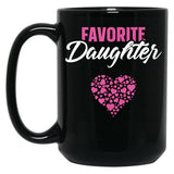 Favorite Daughter Mom Gifts Mother'S Day Gift Best Mom Ever Black Coffee Mug, Gift Coffee Mug