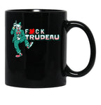 Fck Trudeau Clown Black Coffee Mug, Gift Coffee Mug - Black