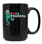 Fck Trudeau Clown Black Coffee Mug, Gift Coffee Mug