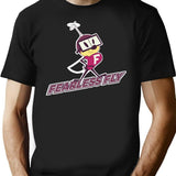 Fearless Fly Coffee Mug Premium Heavyweight Cotton T-Shirt - Black
