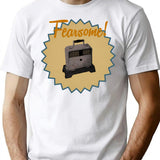 Fearsome T-Shirt for Men & Women, T-Shirts Graphic Tee - White