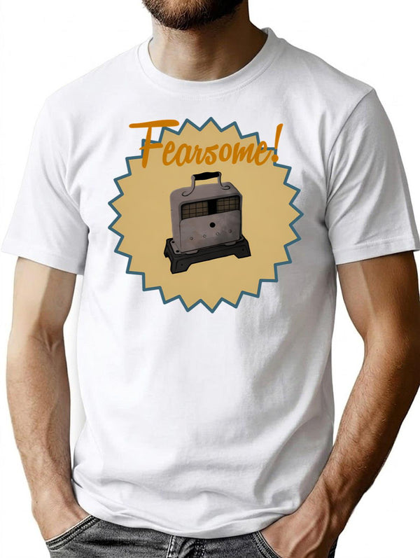 Fearsome T-Shirt for Men & Women, T-Shirts Graphic Tee - White