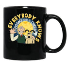 Feathers McGraw Black Coffee Mug, Gift Coffee Mug - Black