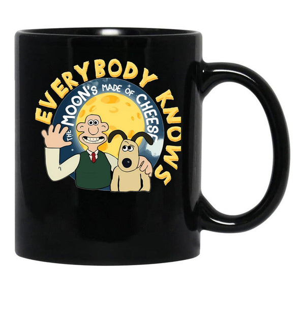 Feathers McGraw Black Coffee Mug, Gift Coffee Mug - Black