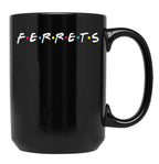 Ferrets Black Coffee Mug, Gift Coffee Mug