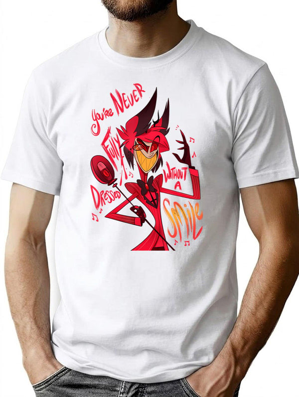 Fictional Characters For Men Women Vintage T-Shirt for Men & Women, T-Shirts Graphic Tee - White