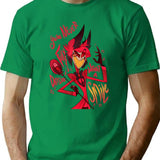 Fictional Characters For Men Women Vintage T-Shirt for Men & Women, T-Shirts Graphic Tee - Green