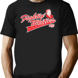 Fighting Whities Premium Heavyweight Cotton T-Shirt - Black