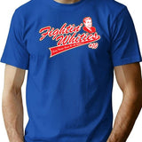 Fighting Whities Premium Heavyweight Cotton T-Shirt - Blue