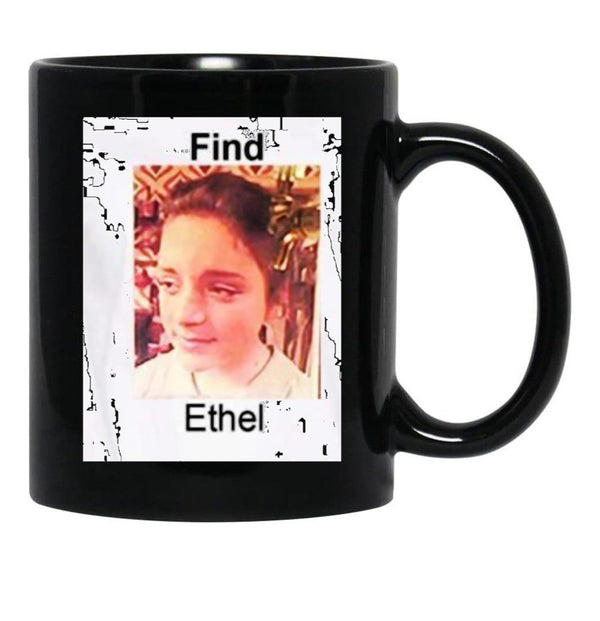 Find Ethel Essential Black Coffee Mug, Gift Coffee Mug - Black
