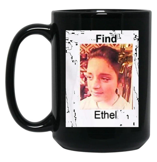 Find Ethel Essential Black Coffee Mug, Gift Coffee Mug - Black