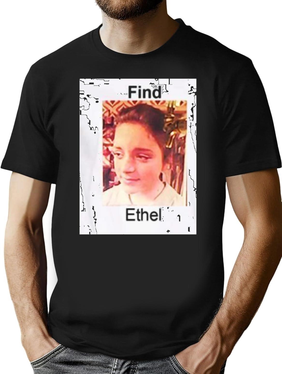 Find Ethel Essential Premium Heavyweight Cotton T-Shirt - Black