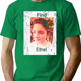 Find Ethel Essential Premium Heavyweight Cotton T-Shirt - Green