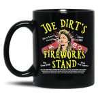 Fireworks Stand Black Coffee Mug