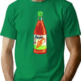 Fish Sauce Blush T-Shirt for Men & Women, T-Shirts Graphic Tee - Green