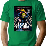 Fix Him T-Shirt for Men & Women, T-Shirts Graphic Tee - Green