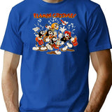 Flamin' Groovies Supersnazz T-Shirt for Men & Women, T-Shirts Graphic Tee - Blue