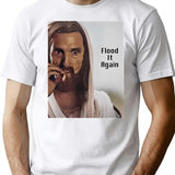 Flood It Again Premium Heavyweight Cotton T-Shirt - White