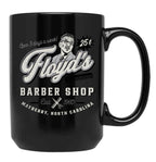 Floyd'S Barber Shop Estd. 1960 Black Coffee Mug, Gift Coffee Mug