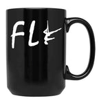 Fly Aerialist Aerial Silk Girl Aerial Silks Aerial Silks Circus Funny Lyra Black Coffee Mug, Gift Coffee Mug