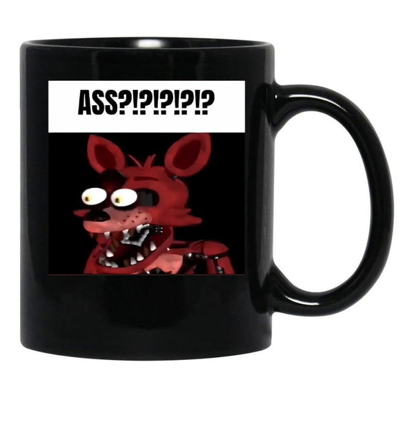 Fnaf Bonnie Balls Meme Black Coffee Mug, Gift Coffee Mug - Black
