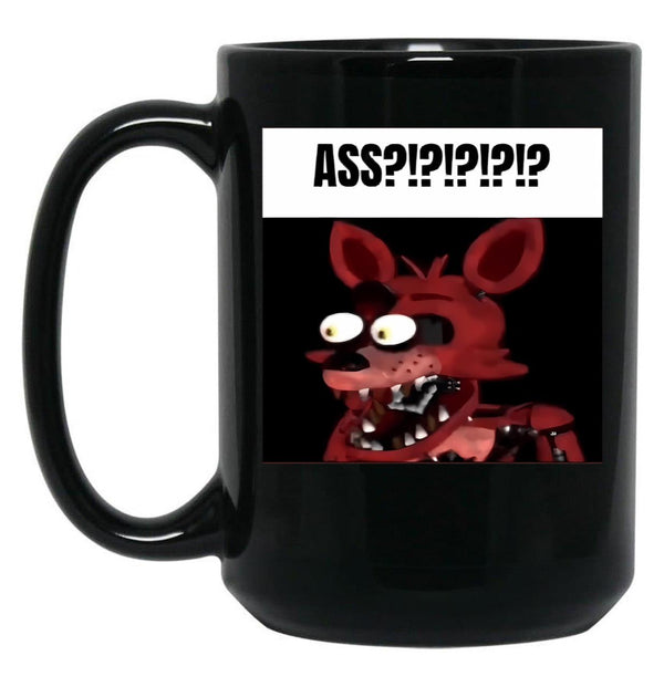Fnaf Bonnie Balls Meme Black Coffee Mug, Gift Coffee Mug - Black