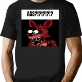 Fnaf Bonnie Balls Meme Premium Heavyweight Cotton T-Shirt - Black