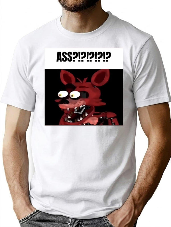 Fnaf Bonnie Balls Meme Premium Heavyweight Cotton T-Shirt - White