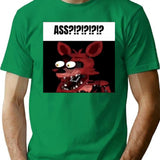 Fnaf Bonnie Balls Meme Premium Heavyweight Cotton T-Shirt - Green