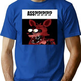 Fnaf Bonnie Balls Meme Premium Heavyweight Cotton T-Shirt - Blue