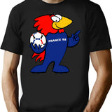 Footix T-Shirt for Men & Women, T-Shirts Graphic Tee - Black