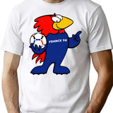 Footix T-Shirt for Men & Women, T-Shirts Graphic Tee - White