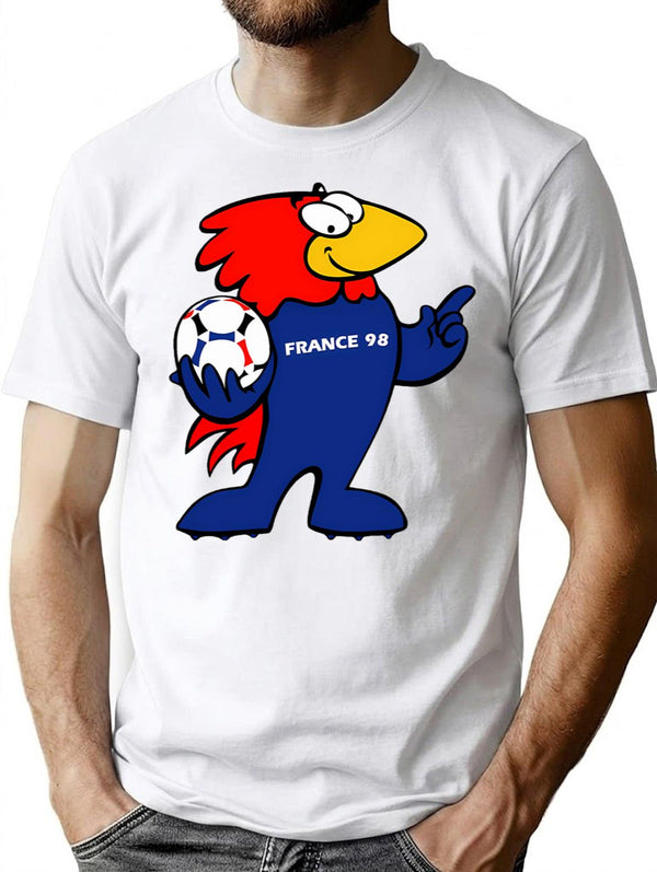 Footix T-Shirt for Men & Women, T-Shirts Graphic Tee - White