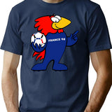 Footix T-Shirt for Men & Women, T-Shirts Graphic Tee - Navy