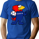 Footix T-Shirt for Men & Women, T-Shirts Graphic Tee - Blue
