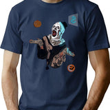 For Men Women Funny Man Awesome For Music Fan T-Shirt for Men & Women, T-Shirts Graphic Tee - Navy