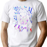 Four T-Shirt for Men & Women, T-Shirts Graphic Tee - White
