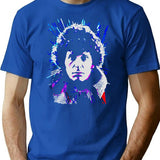 Four T-Shirt for Men & Women, T-Shirts Graphic Tee - Blue