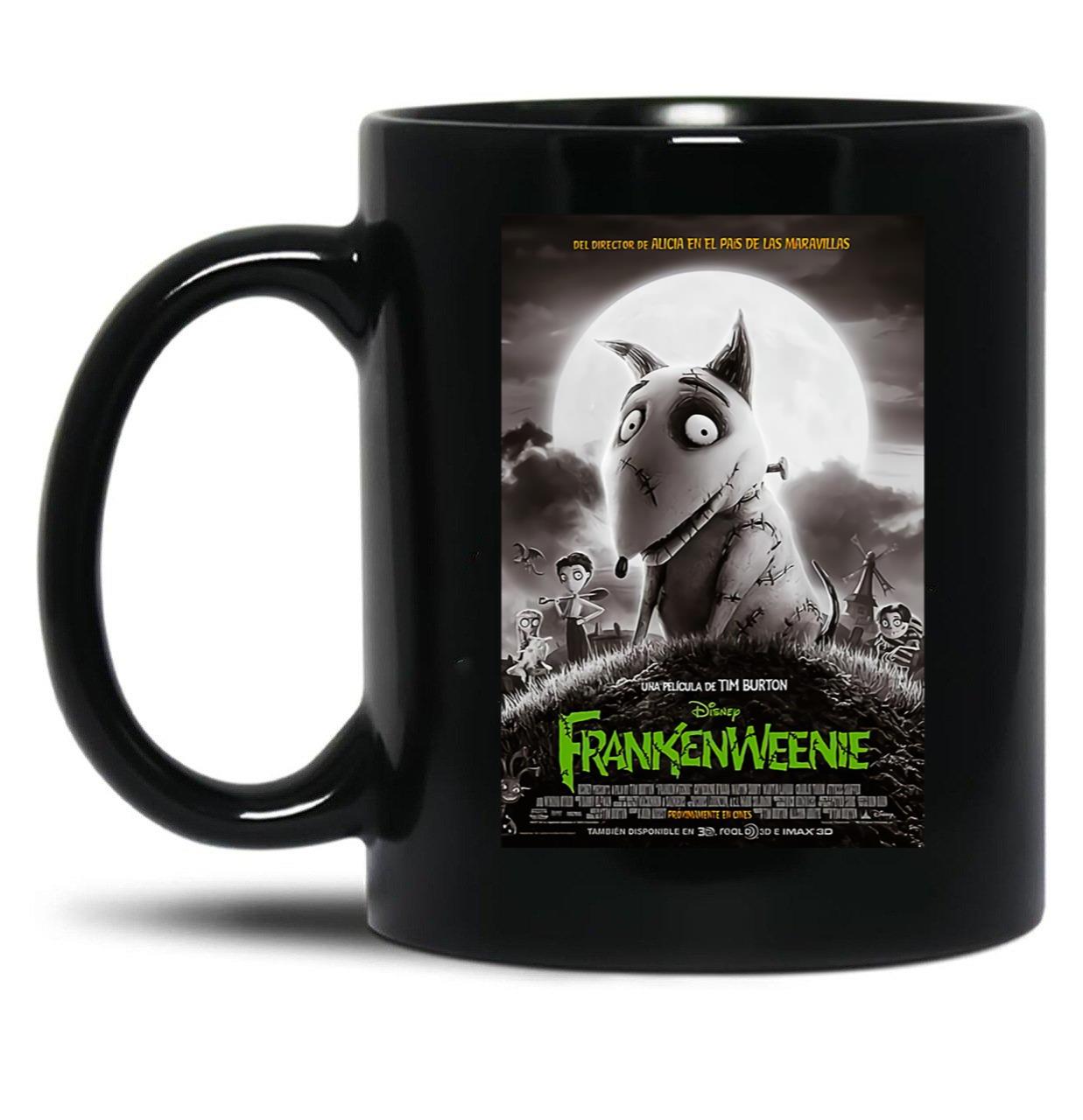 Frankenweenie Frankenweenie Essential Black Coffee Mug, Gift Coffee Mug
