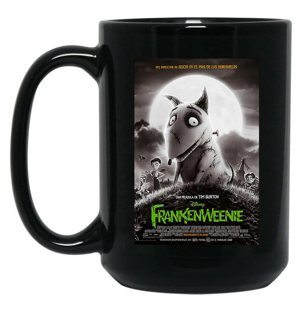 Frankenweenie Frankenweenie Essential Black Coffee Mug, Gift Coffee Mug - Black