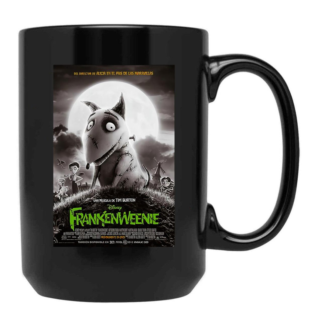 Frankenweenie Frankenweenie Essential Black Coffee Mug, Gift Coffee Mug
