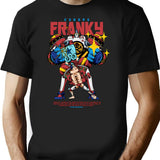 Franky One Piece Premium Heavyweight Cotton T-Shirt - Black
