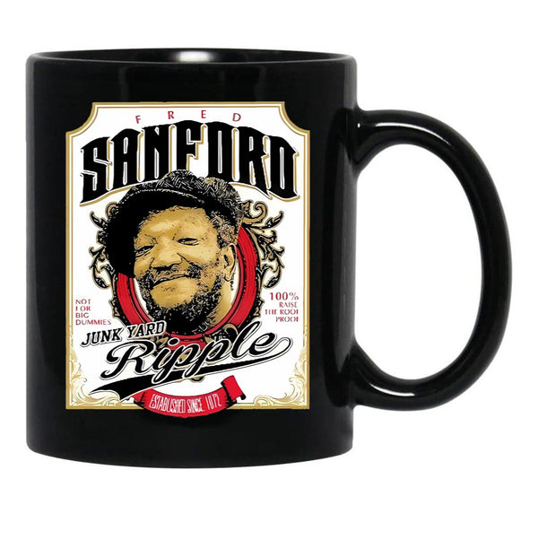 Fred Sanford A Fred Sanford A Fred Sanford Black Coffee Mug, Gift Coffee Mug - Black