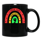 Free-Ish Juneteenth. Black Coffee Mug - Black